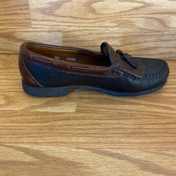 Allen Edmonds Nashua Tassel Loafers Brown Leather Shoe Men's Size 8 1/2E  42253 - Picture 8 of 14